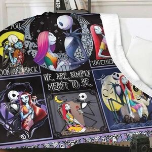 Nightmare Before Christmas Themed Blanket